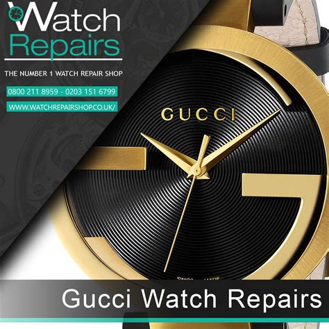 gucci watch repar